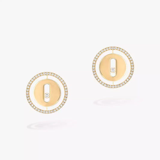 [Rani Jewelry]Lucky Move Diamond Earrings