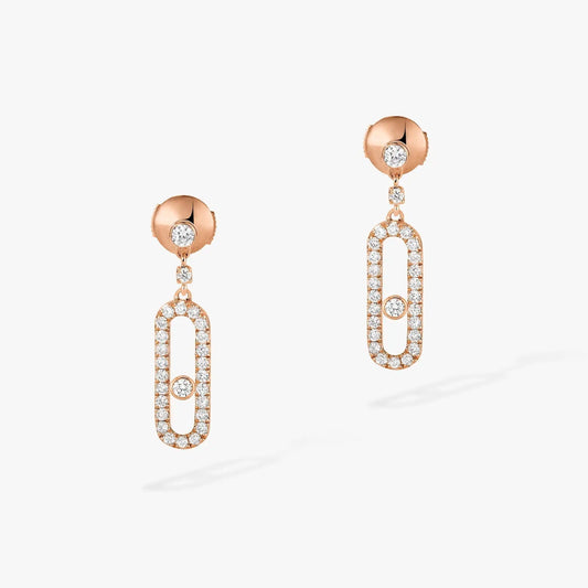 [Rani Jewelry]DORMEUSES MOVE UNO DIAMOND EARRINGS