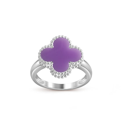 [Rani Jewelry]CLOVER SILVER RING COLLECTION