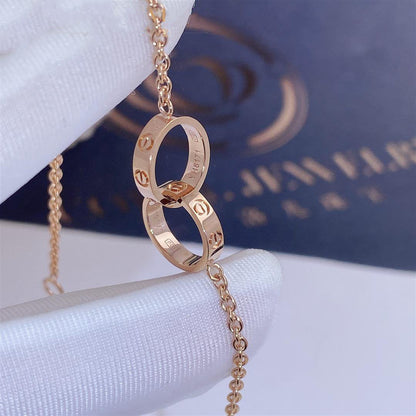 [Rani Jewelry] LOVE BRACELET DOUBLE RING