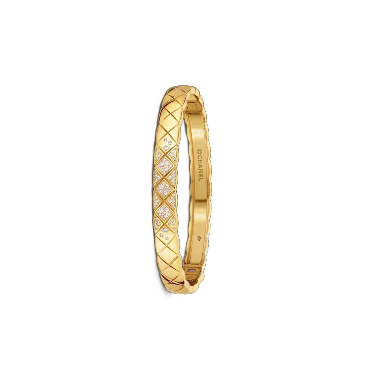 [Rani Jewelry]KOKO CRUSH HALF DIAMONDS GLOD SILVER ROSE GOLD