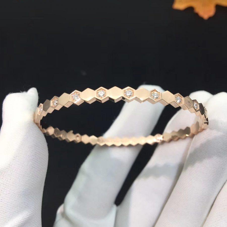 [Rani Jewelry]BEE LOVE PINK GOLD DIAMOND BRACELET
