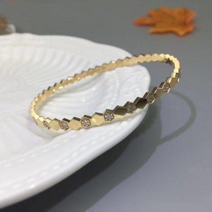 [Rani Jewelry]BEE LOVE GOLD DIAMOND BRACELET