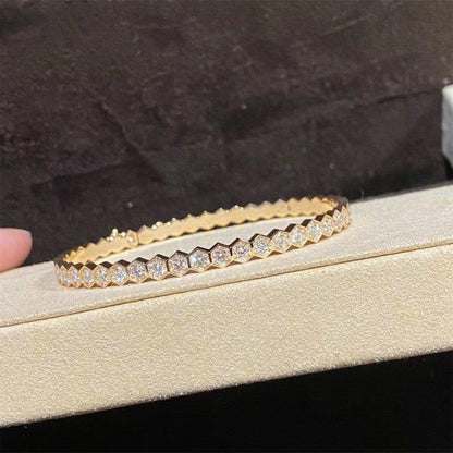 [Rani Jewelry]BEE LOVE GOLD BRACELET FULL DIAMOND