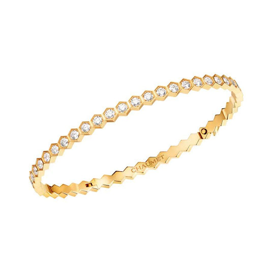 [Rani Jewelry]BEE LOVE GOLD BRACELET FULL DIAMOND