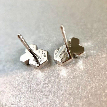 [Rani Jewelry]BEE LOVE SILVER DIAMOND EARRINGS