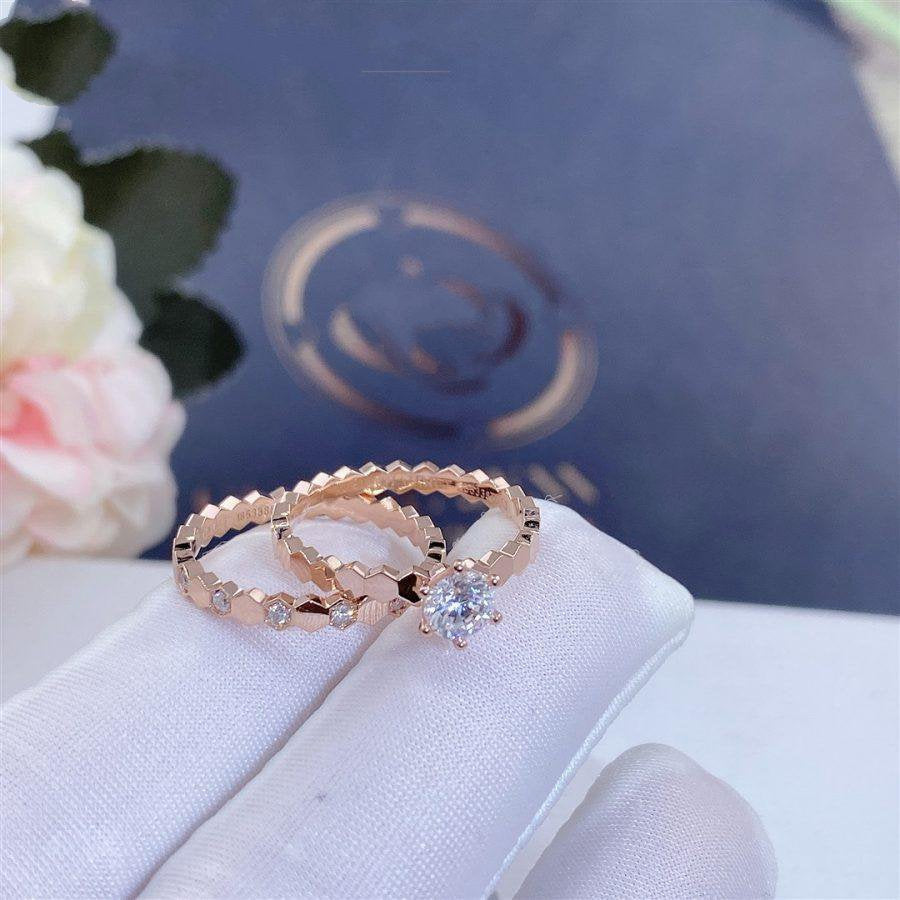 [Rani Jewelry]BEE LOVE RING PINK GOLD 1 DIAMOND
