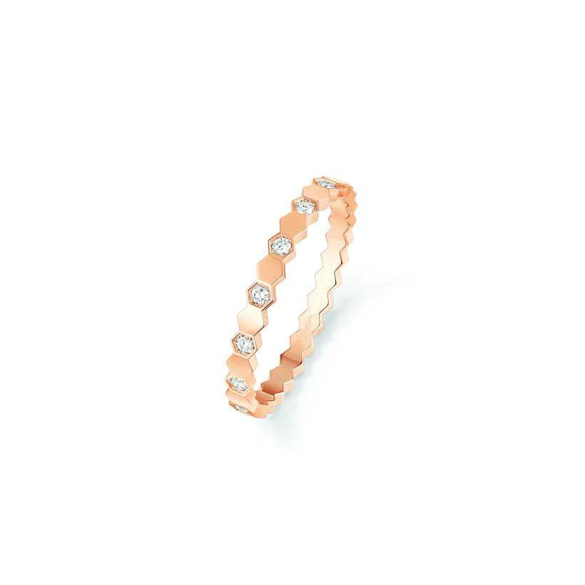 [Rani Jewelry]BEE LOVE RING PINK GOLD DIAMOND