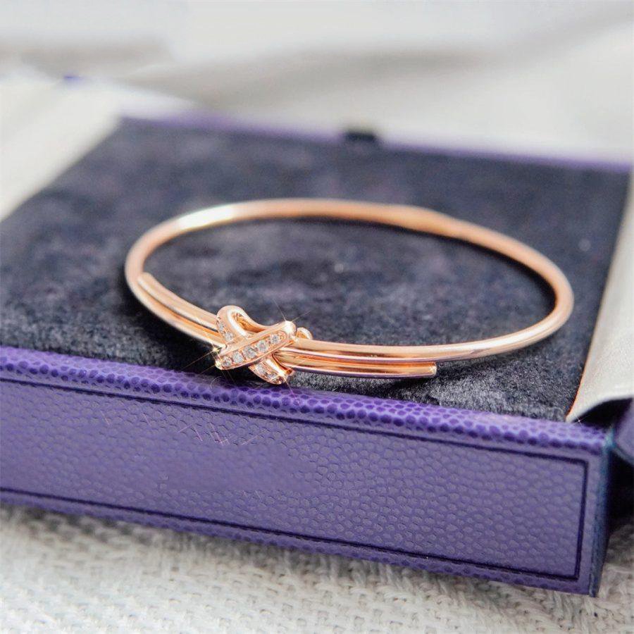[Rani Jewelry]JEUX DE BRACELET PINK GOLD DIAMONDS