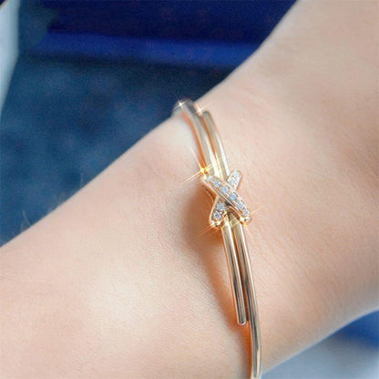 [Rani Jewelry]JEUX DE BRACELET PINK GOLD DIAMONDS