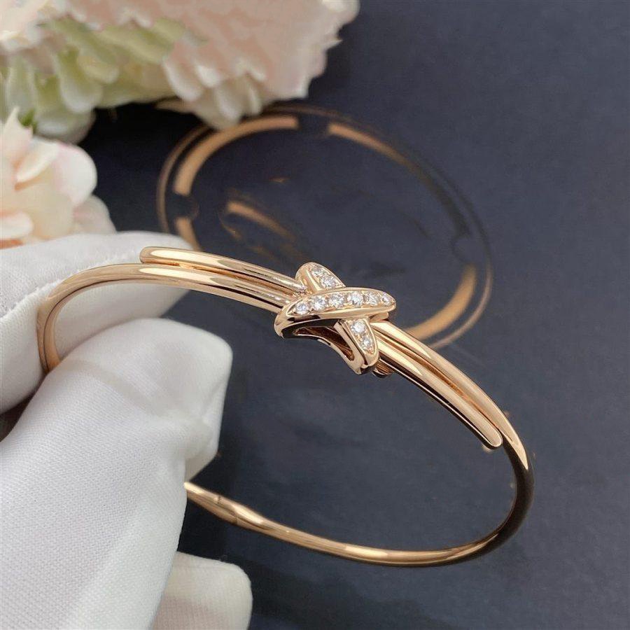 [Rani Jewelry]JEUX DE BRACELET PINK GOLD DIAMONDS