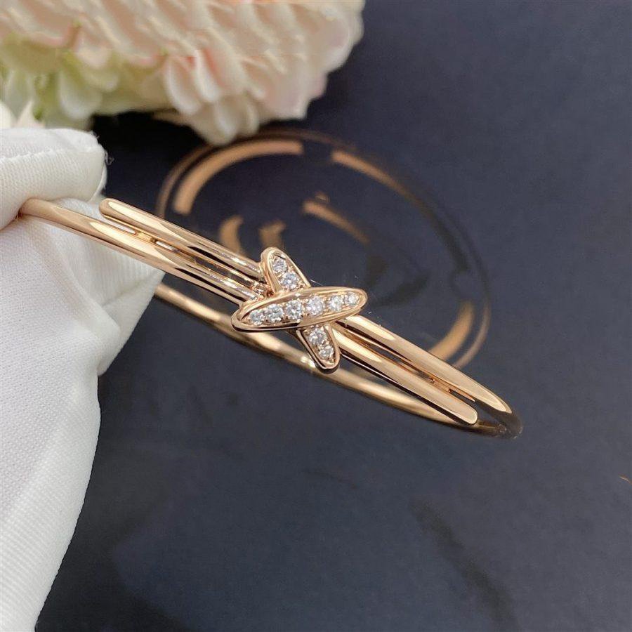 [Rani Jewelry]JEUX DE BRACELET PINK GOLD DIAMONDS