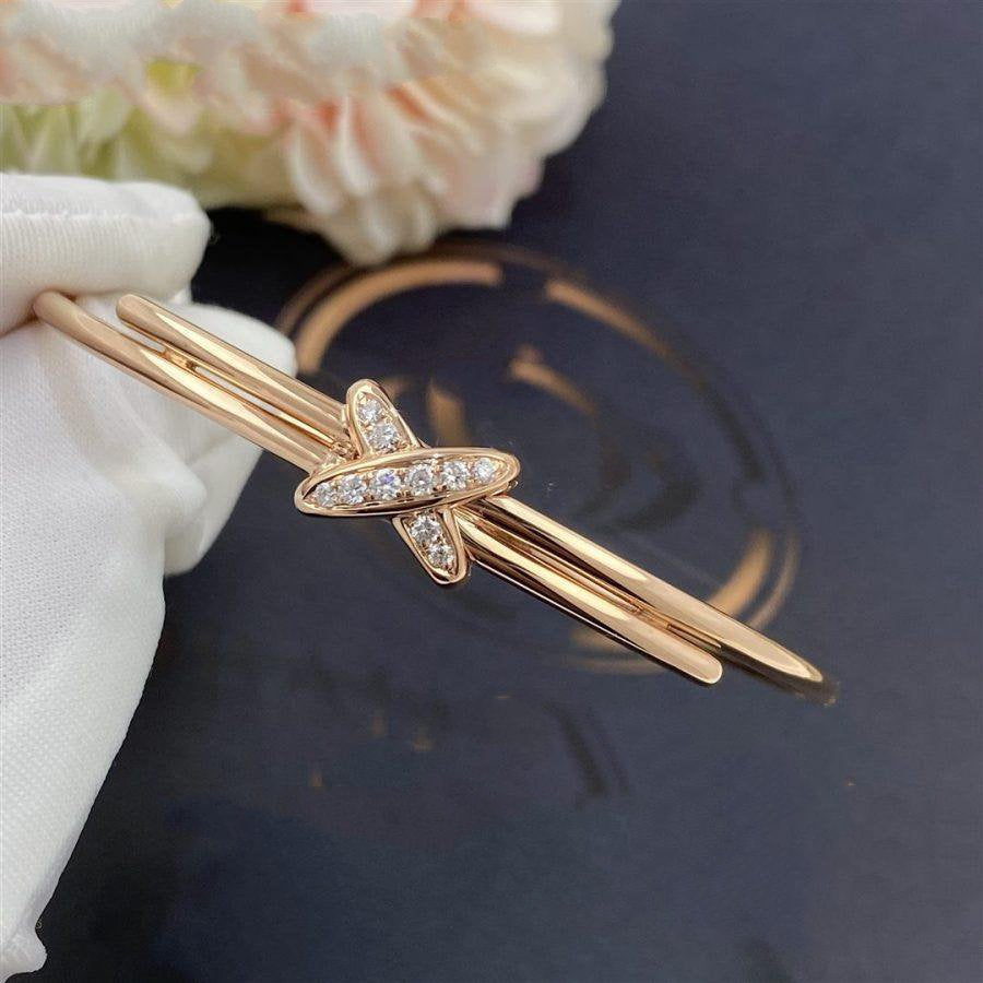 [Rani Jewelry]JEUX DE BRACELET PINK GOLD DIAMONDS