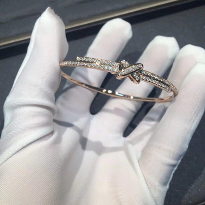 [Rani Jewelry]JEUX DE BRACELET DIAMONDS PINK GOLD