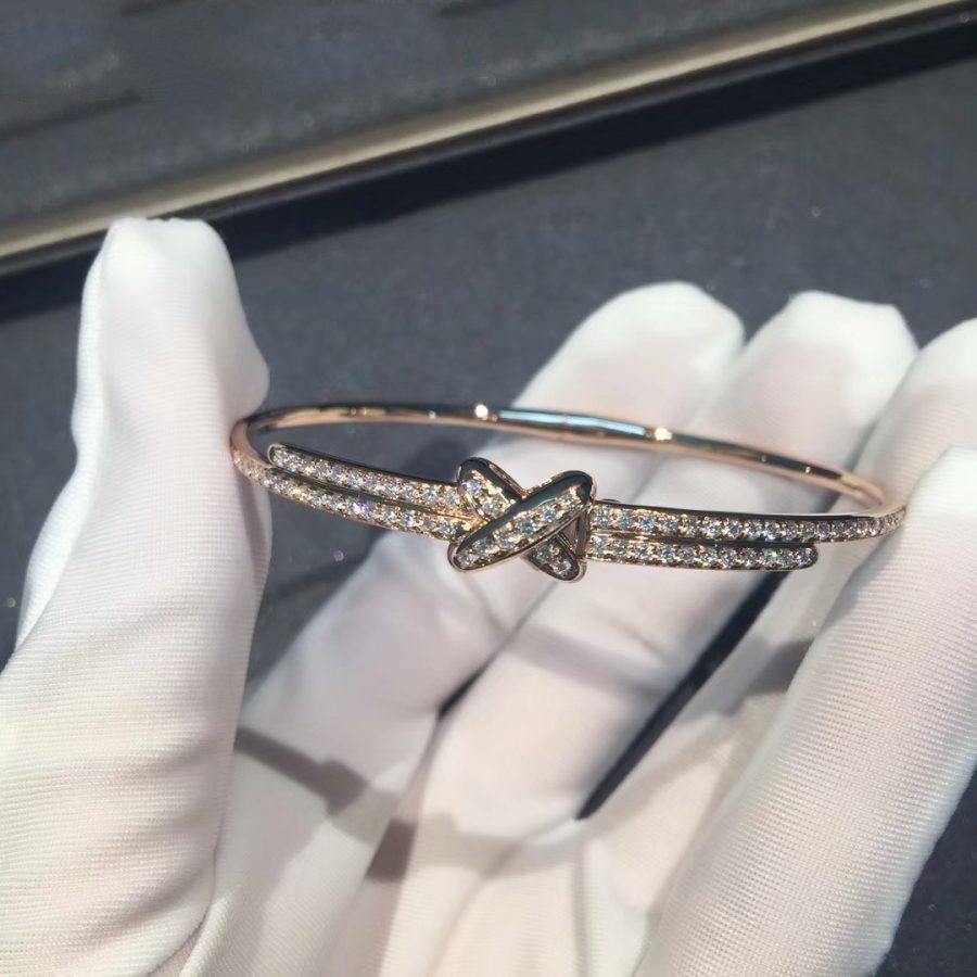 [Rani Jewelry]JEUX DE BRACELET DIAMONDS PINK GOLD