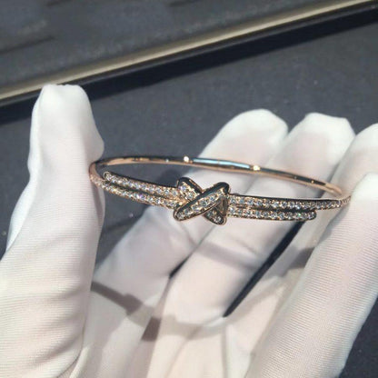 [Rani Jewelry]JEUX DE BRACELET DIAMONDS PINK GOLD