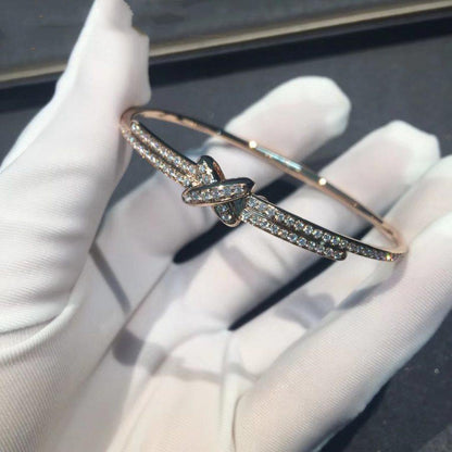 [Rani Jewelry]JEUX DE BRACELET DIAMONDS PINK GOLD