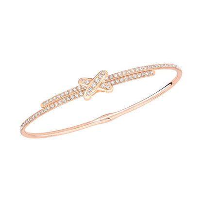 [Rani Jewelry]JEUX DE BRACELET DIAMONDS PINK GOLD