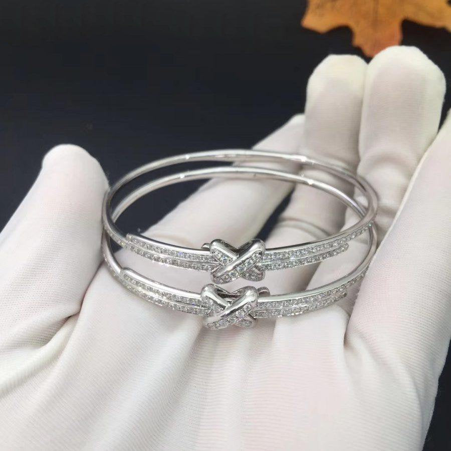 [Rani Jewelry]JEUX DE BRACELET DIAMONDS SILVER