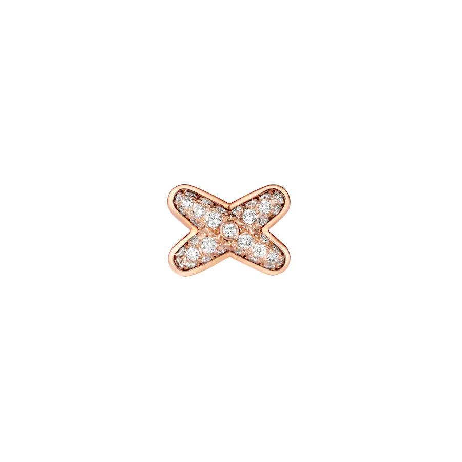 [Rani Jewelry]JEUX DE PINK GOLD DIAMOND EARRINGS