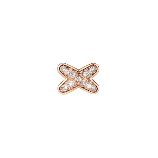 [Rani Jewelry]JEUX DE PINK GOLD DIAMOND EARRINGS