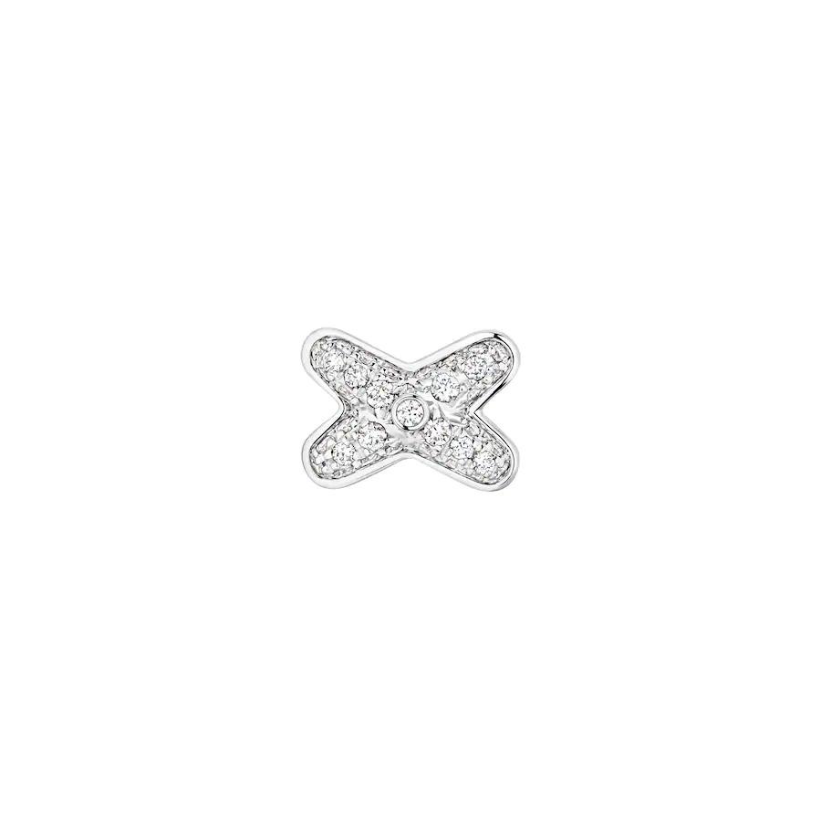 [Rani Jewelry]JEUX DE SILVER DIAMOND EARRINGS