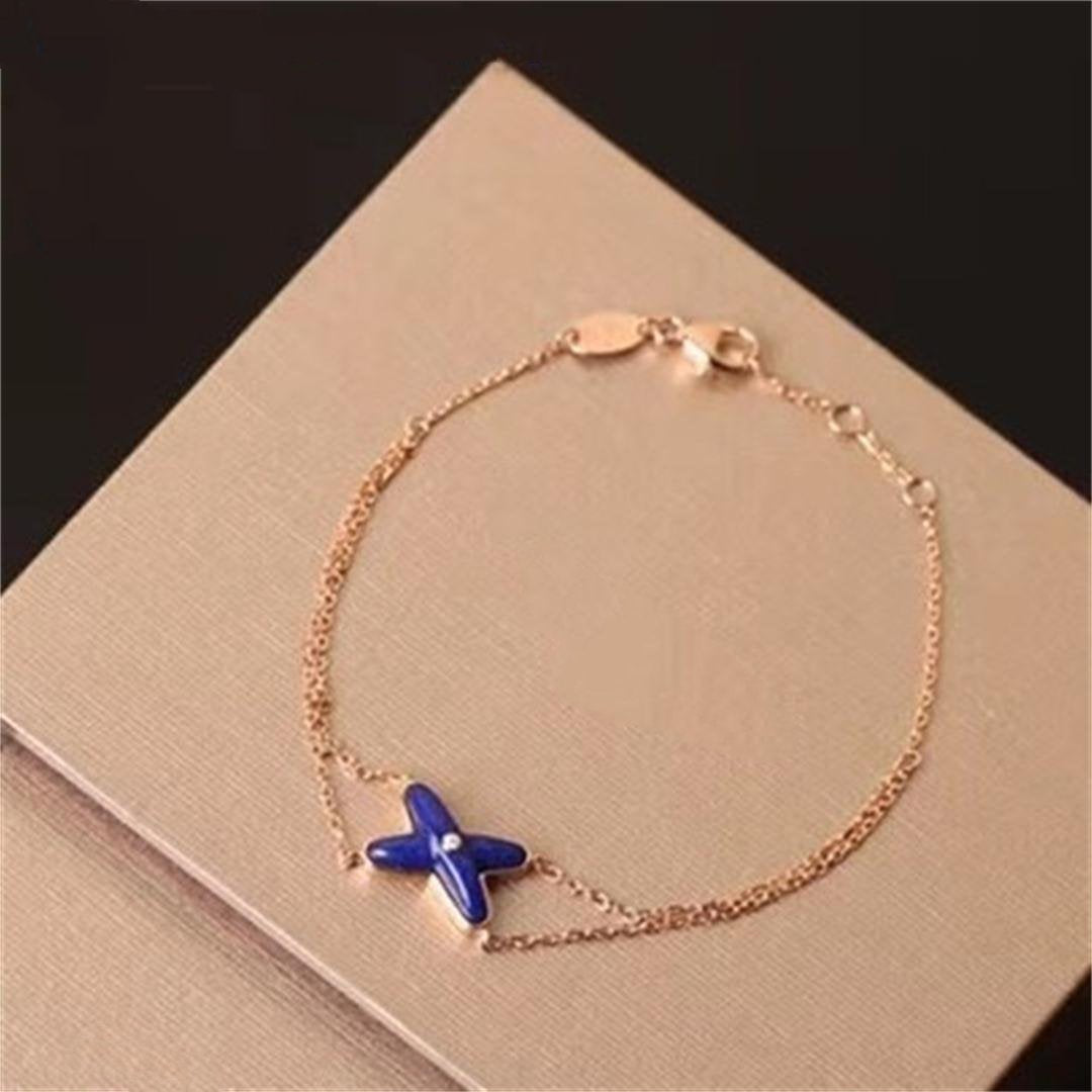 [Rani Jewelry]Hollow Design Four-Leaf Clover Flower Shape Ring