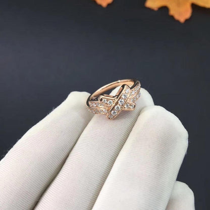 [Rani Jewelry]JEUX DE RING PINK GOLD DIAMOND