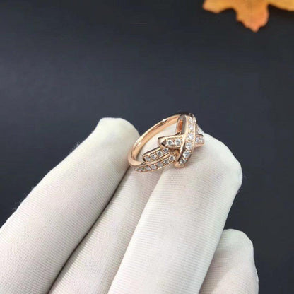 [Rani Jewelry]JEUX DE RING PINK GOLD DIAMOND