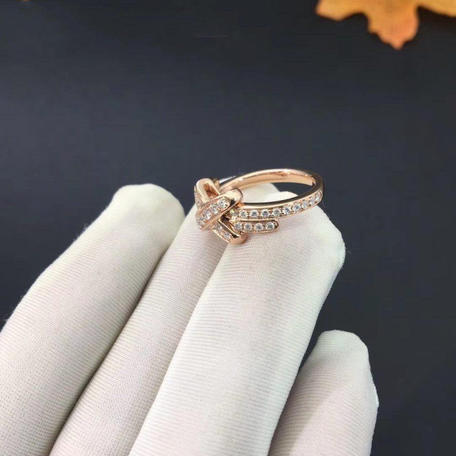 [Rani Jewelry]JEUX DE RING PINK GOLD DIAMOND