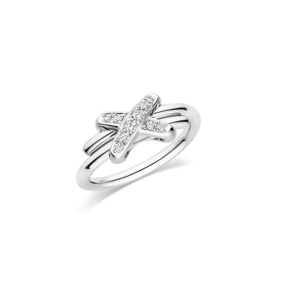 [Rani Jewelry]JEUX DE SILVER DIAMOND RING