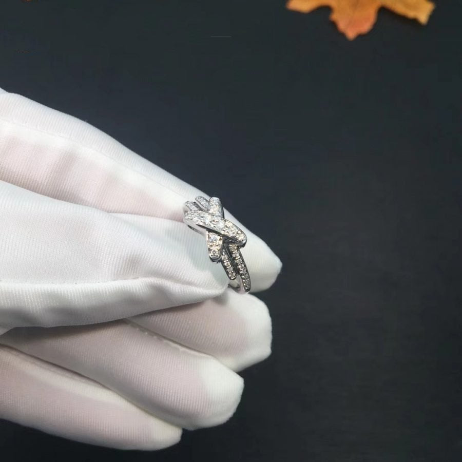 [Rani Jewelry]JEUX DE SILVER DIAMOND RING