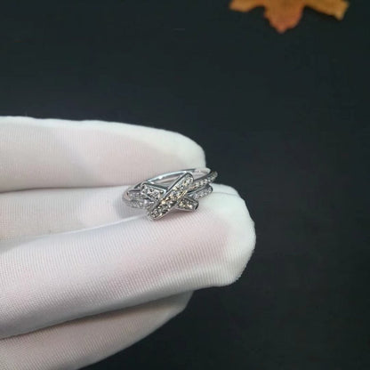 [Rani Jewelry]JEUX DE SILVER DIAMOND RING