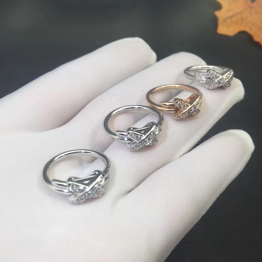 [Rani Jewelry]JEUX DE SILVER DIAMOND RING