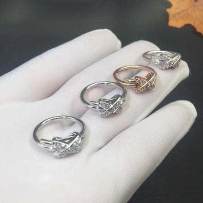 [Rani Jewelry]JEUX DE SILVER DIAMOND RING