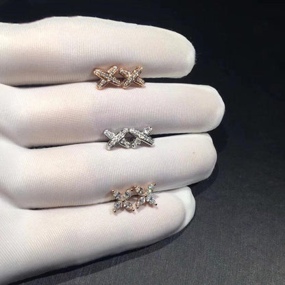 [Rani Jewelry]JEUX DE DIAMOND EARRINGS