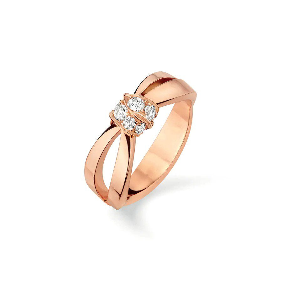 [Rani Jewelry]LIENS RING PINK GOLD DIAMOND