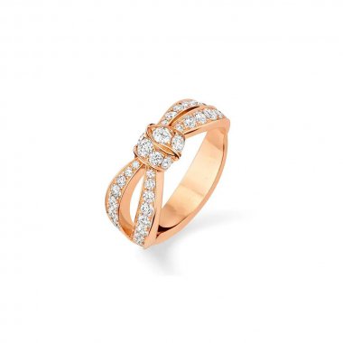 [Rani Jewelry]LIENS PINK GOLD DIAMOND RING