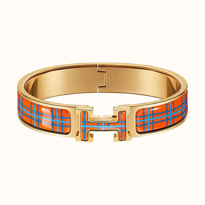 [Rani Jewelry]H TARTAN BRACELET 12MM