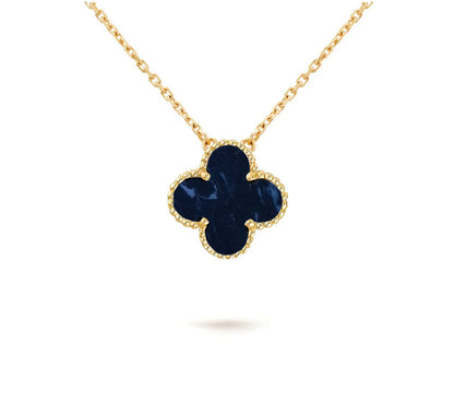 [Rani Jewelry]CLOVER 15MM SINGLE FLOWER NECKLACE COLLECTION