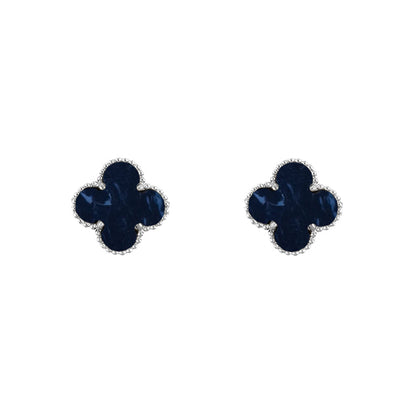[Rani Jewelry]CLOVER SILVER 15MM EARRINGS COLLECTION
