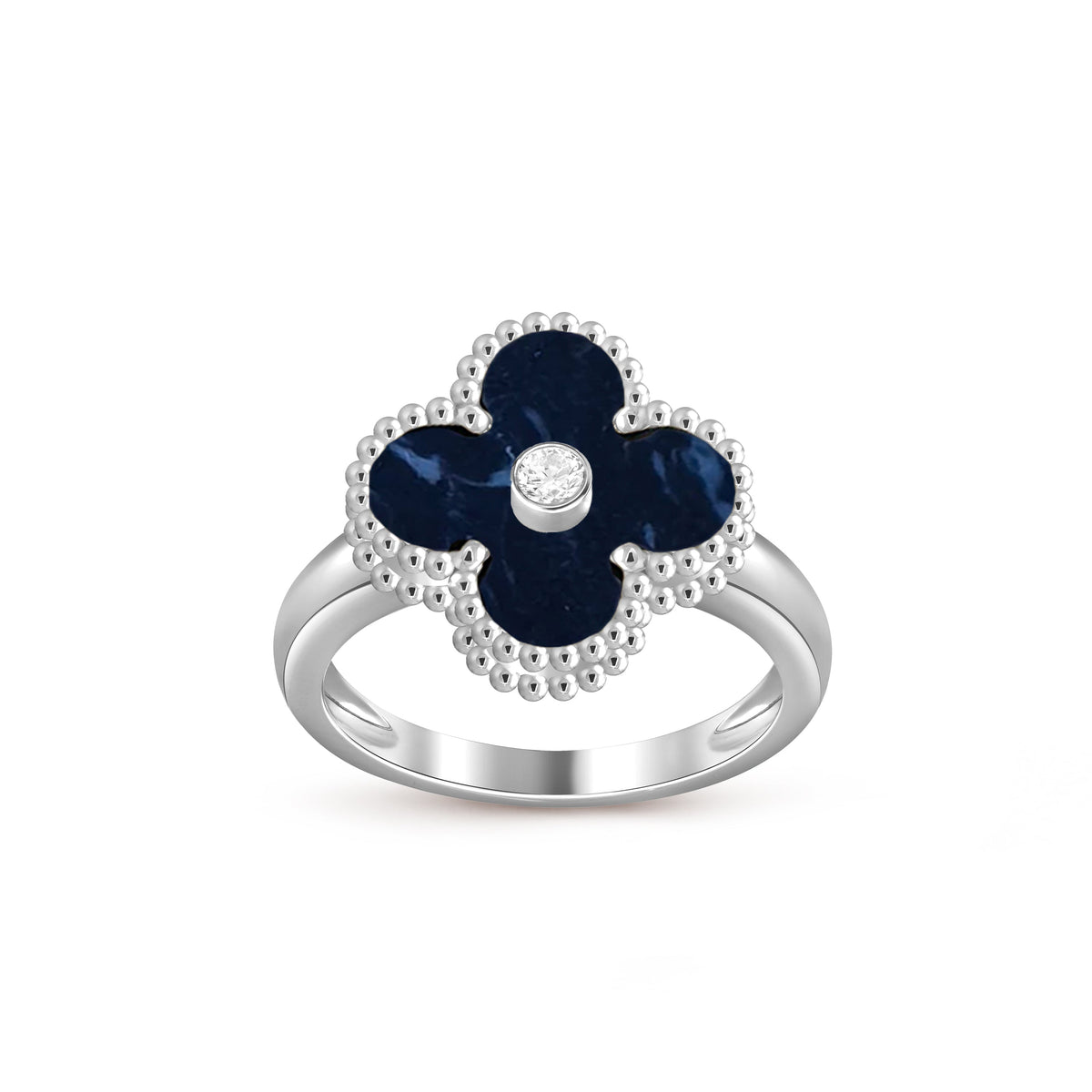 [Rani Jewelry]CLOVER SILVER DIOMND RING COLLECTION