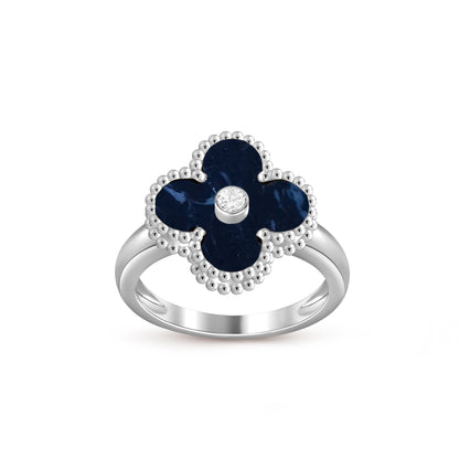 [Rani Jewelry]CLOVER SILVER DIOMND RING COLLECTION