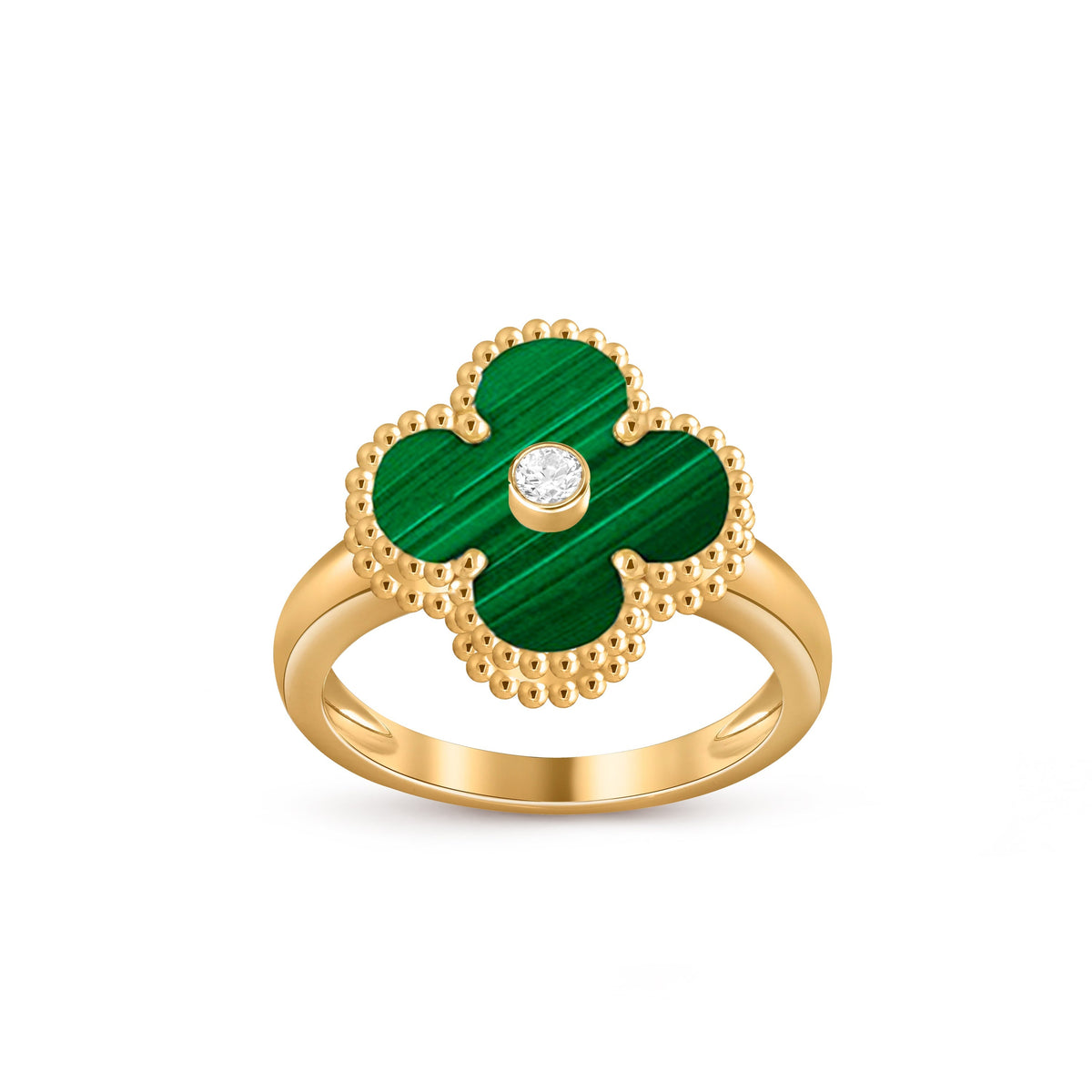 [Rani Jewelry]CLOVER DIAMOND RING GOLD COLLECTION