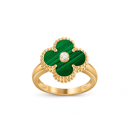 [Rani Jewelry]CLOVER DIAMOND RING GOLD COLLECTION