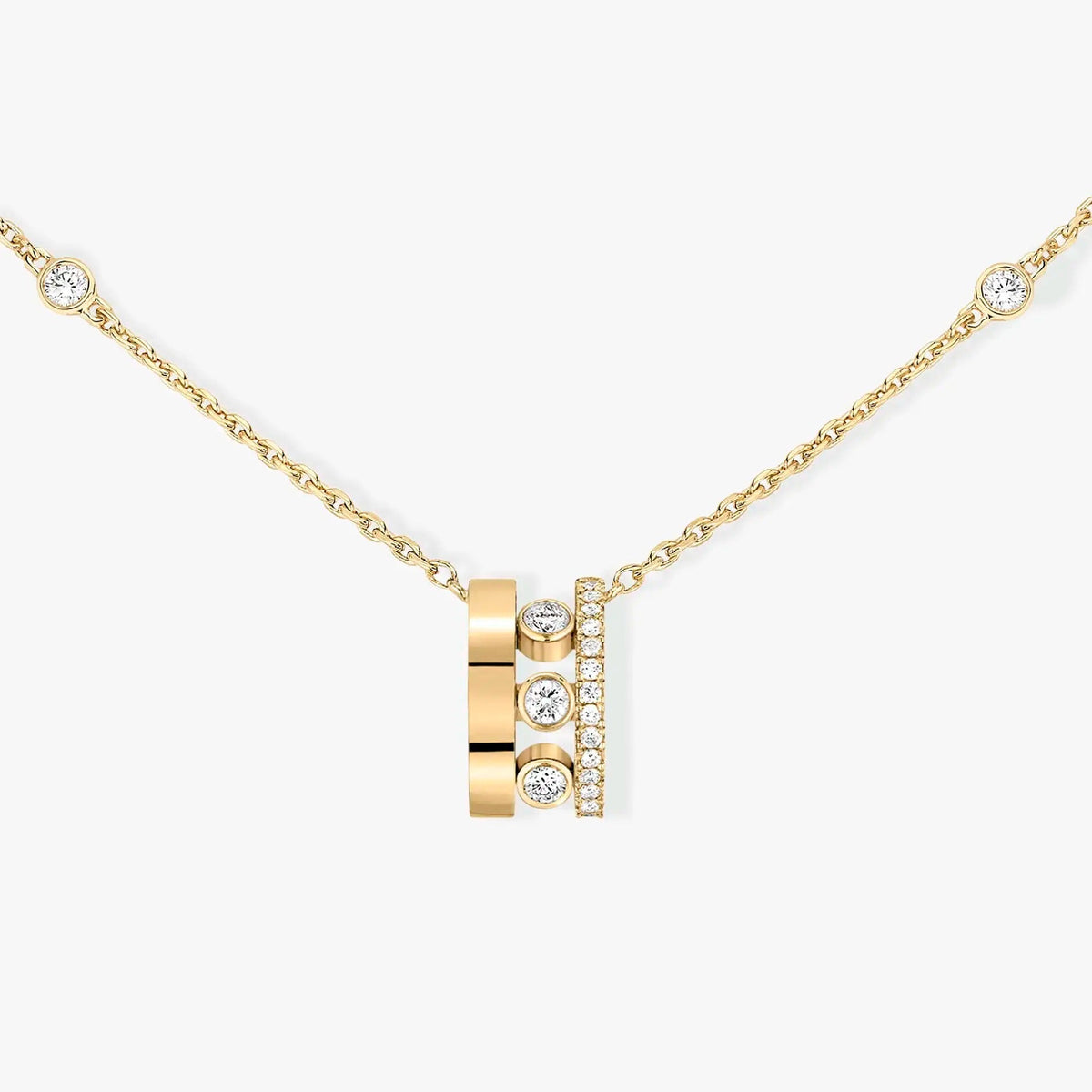 [Rani Jewelry]CHAIN MOVE ROMANE PEDAND NECKLACE
