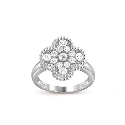 [Rani Jewelry]CLOVER SILVER RING COLLECTION