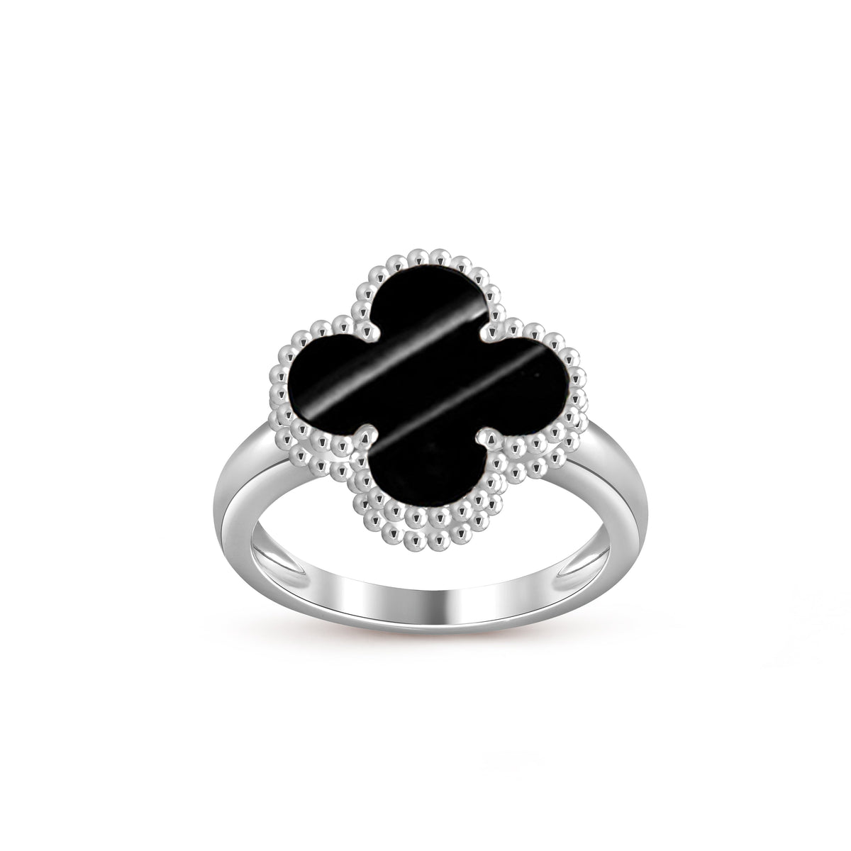 [Rani Jewelry]CLOVER SILVER RING COLLECTION