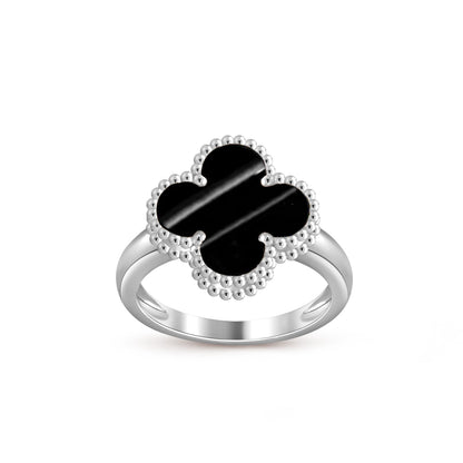 [Rani Jewelry]CLOVER SILVER RING COLLECTION