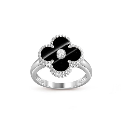 [Rani Jewelry]CLOVER SILVER DIOMND RING COLLECTION